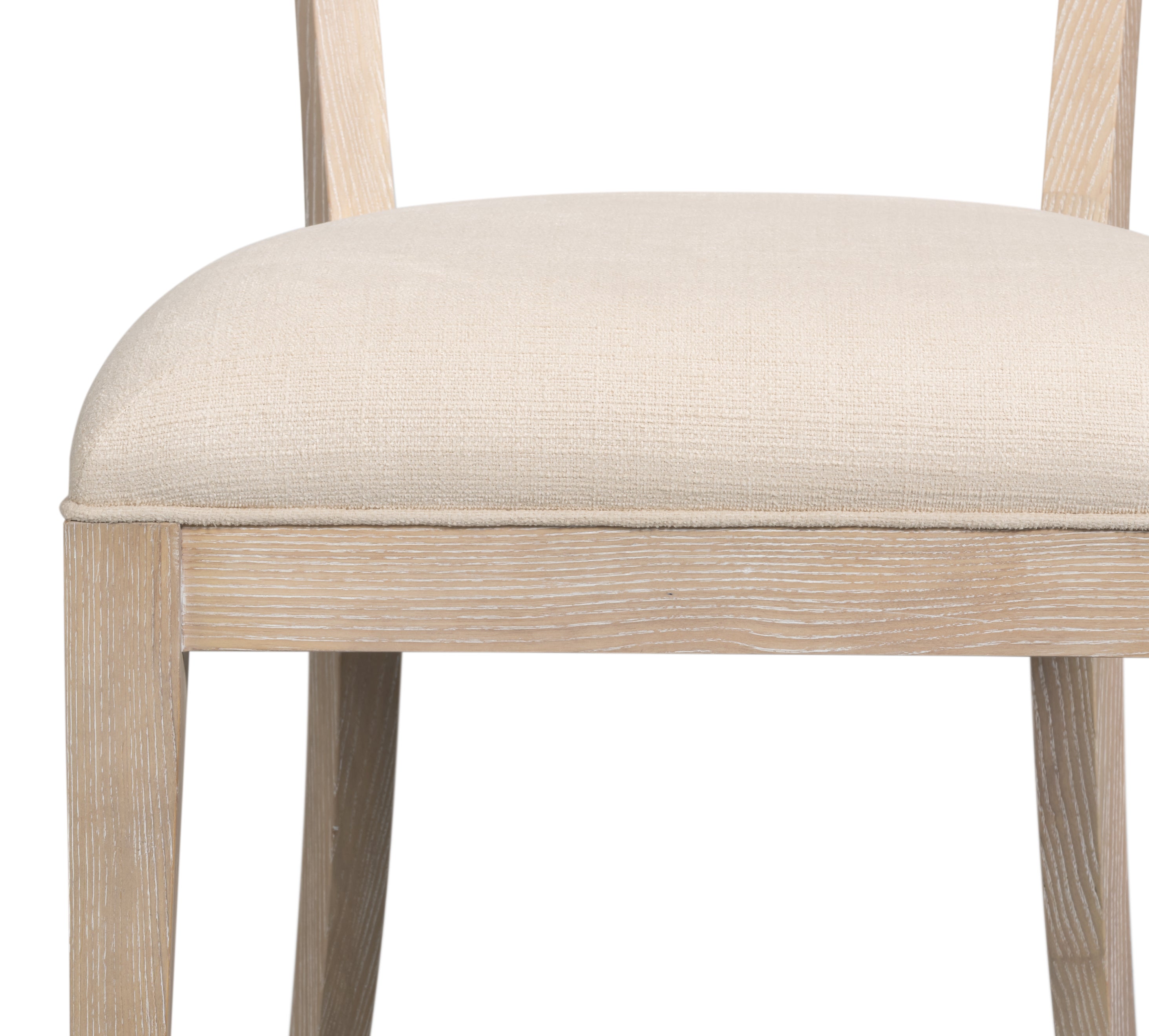 Swedish Klismos Cane Back Dining Chairs, Bleached Oak, Sets of 2 - view 8