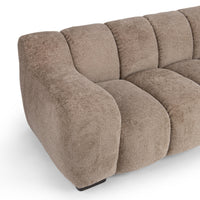 Channel-Cushioned Upholstered Sofa, view 4