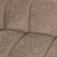 Channel-Cushioned Upholstered Sofa, view 6