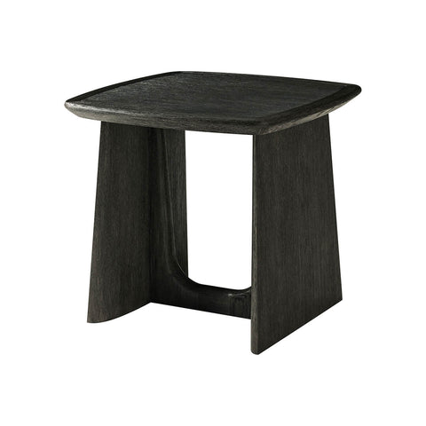 Charcoal Modern Side Table