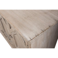Close-up of sideboard surface texture, French Grey.