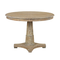 Classic Empire center table, side angle view.