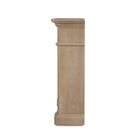 Side profile of classic French small credenza cabinets