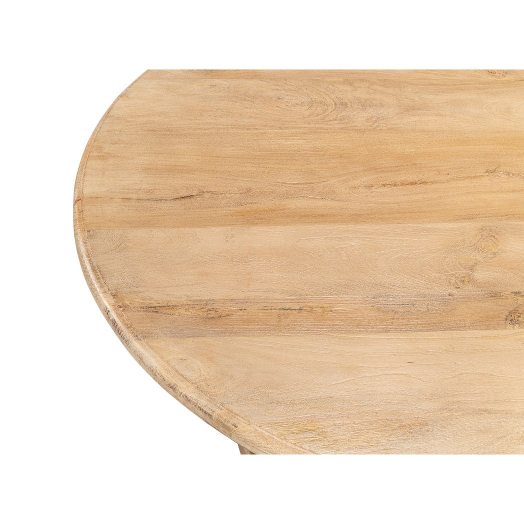 Close-up of dining table surface texture.
