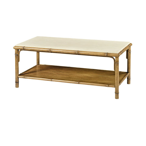 Coastal Bamboo Coffee Table