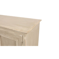 Top surface detail of Coastal Beach Four Door Buffet.