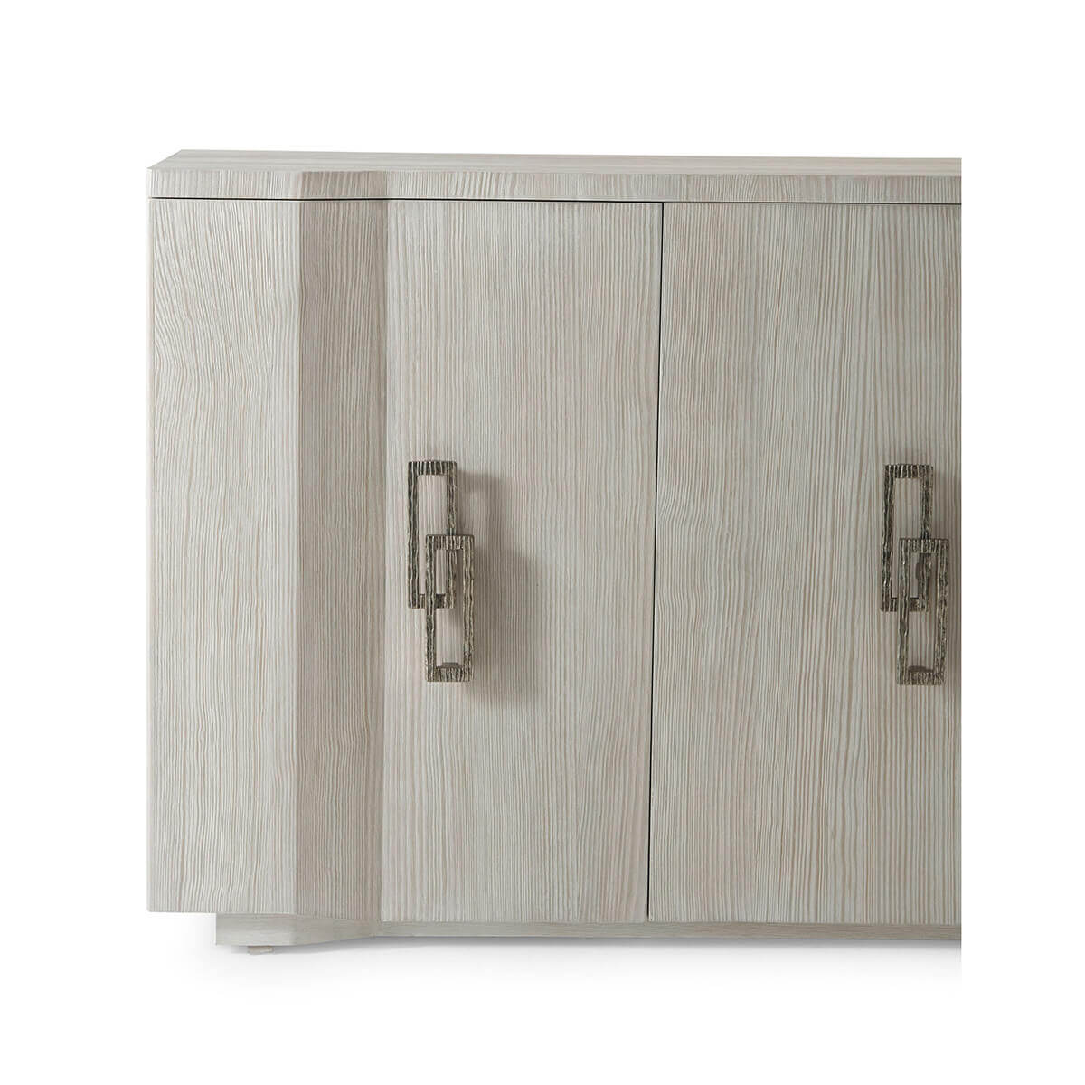 Close-up of Coastal Breeze Buffet door and handles