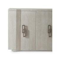 Close-up of Coastal Breeze Buffet door and handles