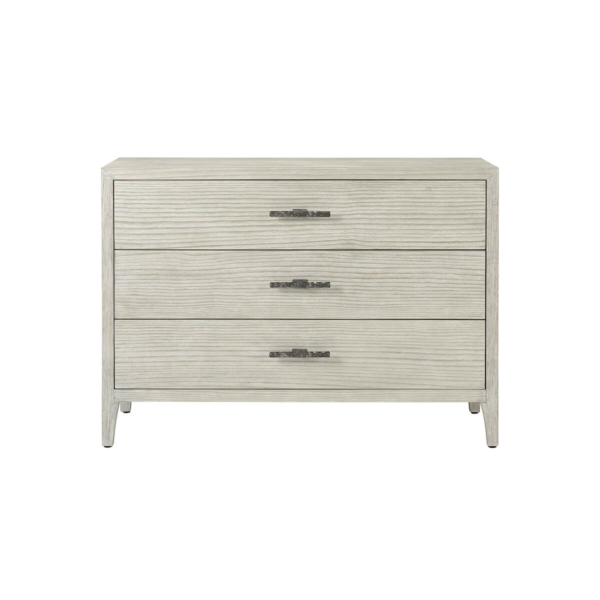 Front view of Coastal Breeze dresser showing closed drawers.