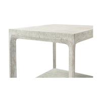 Coastal Breeze side table close-up showing corner detail.