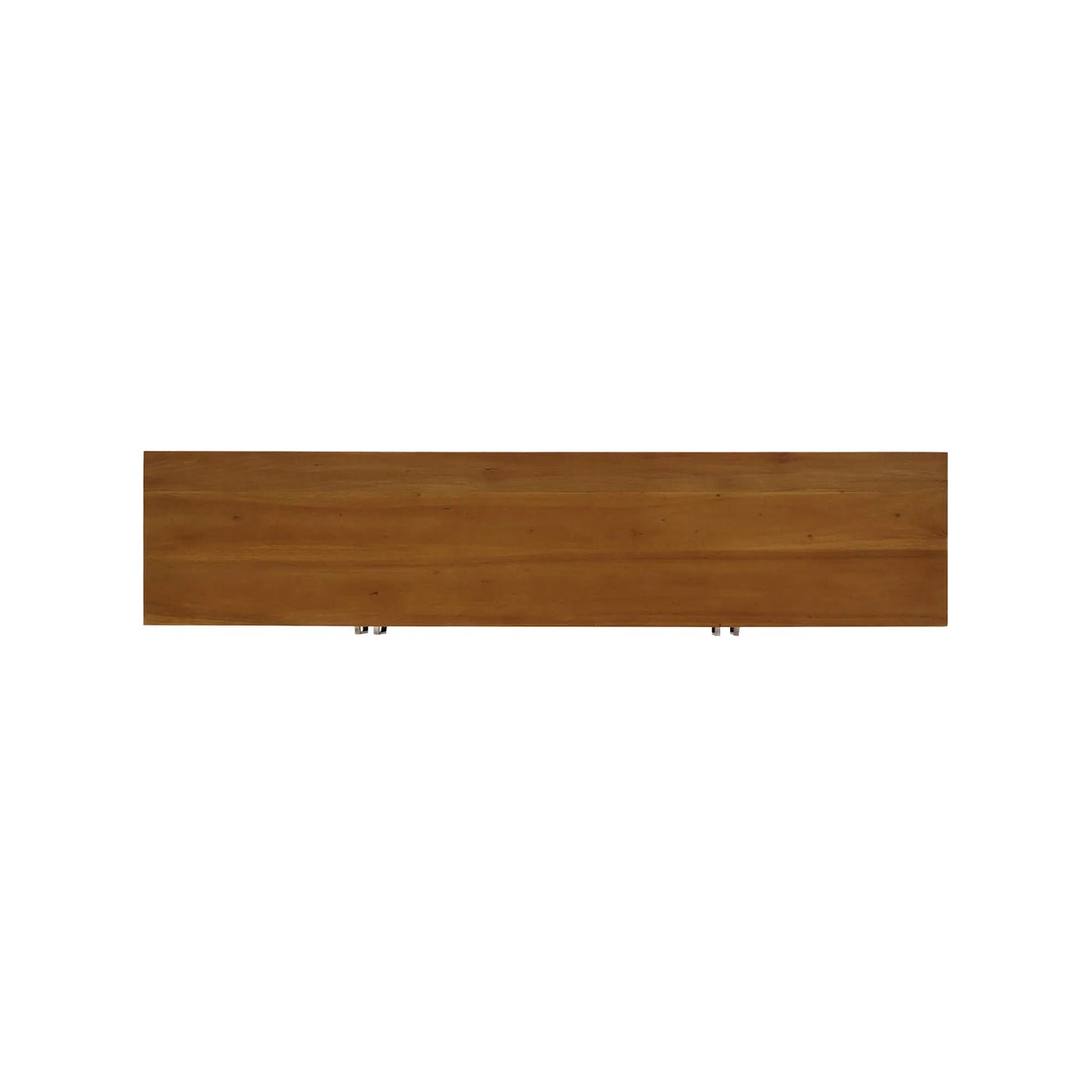 Coastal sideboard top view showing wood grain
