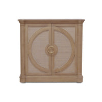 Straight-on angle of the Coastal Small Credenza cabinet.