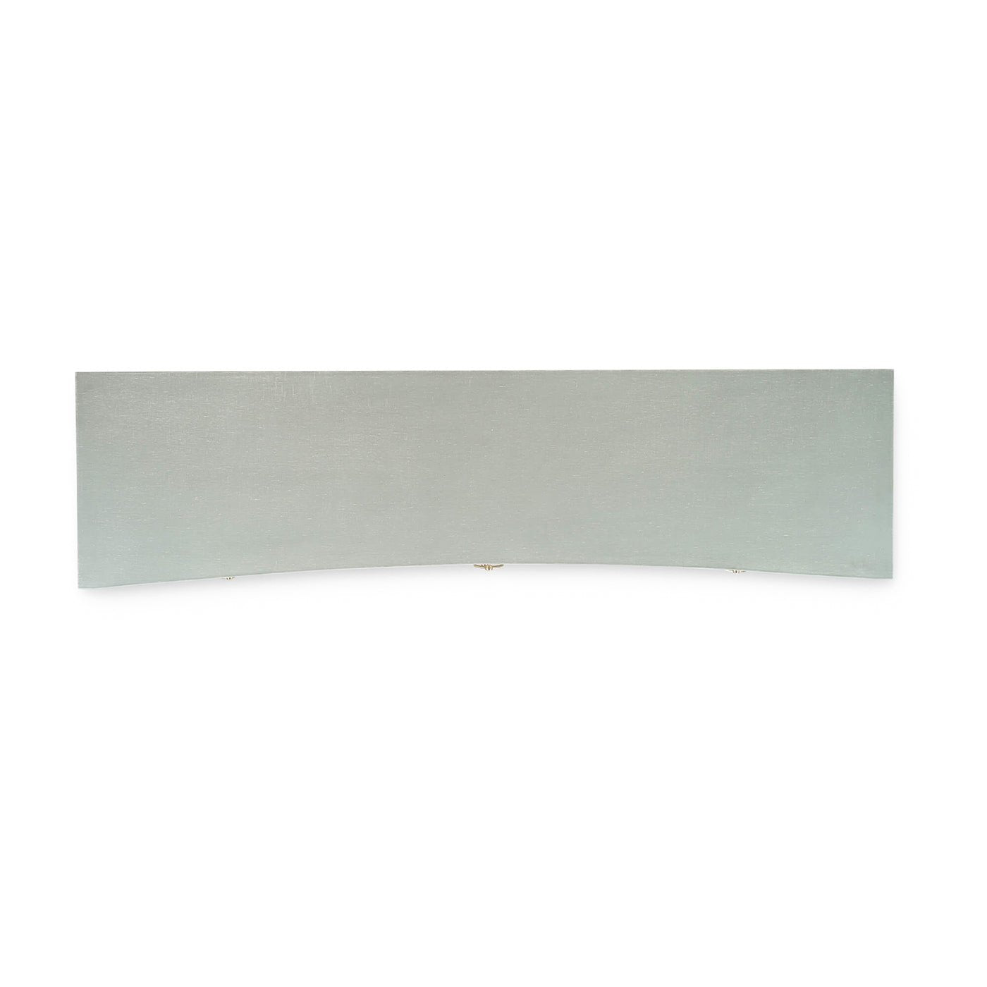 Blue linen sideboard top view illustrating surface finish.