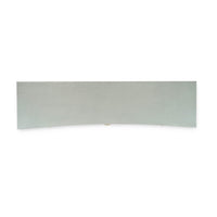 Blue linen sideboard top view illustrating surface finish.
