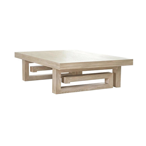 Contemporary Brutalist Geometric Coffee Table