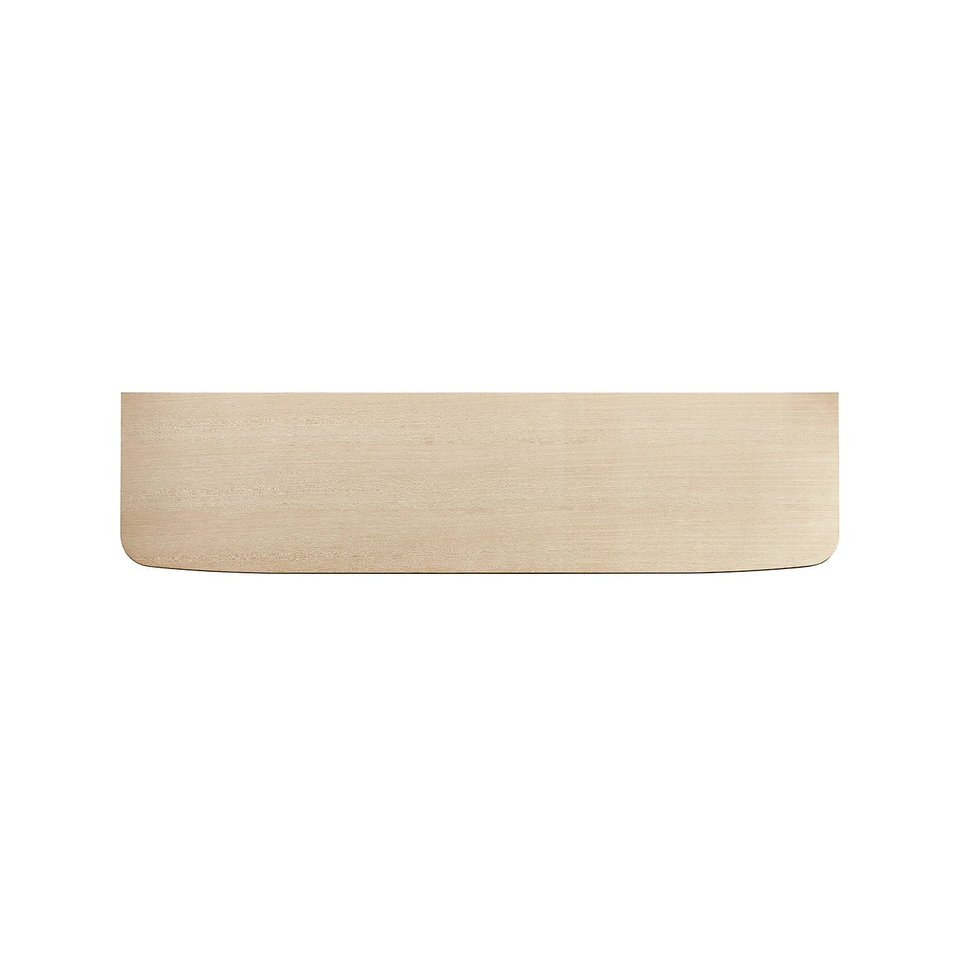 Top view of contemporary coastal sideboard surface design.