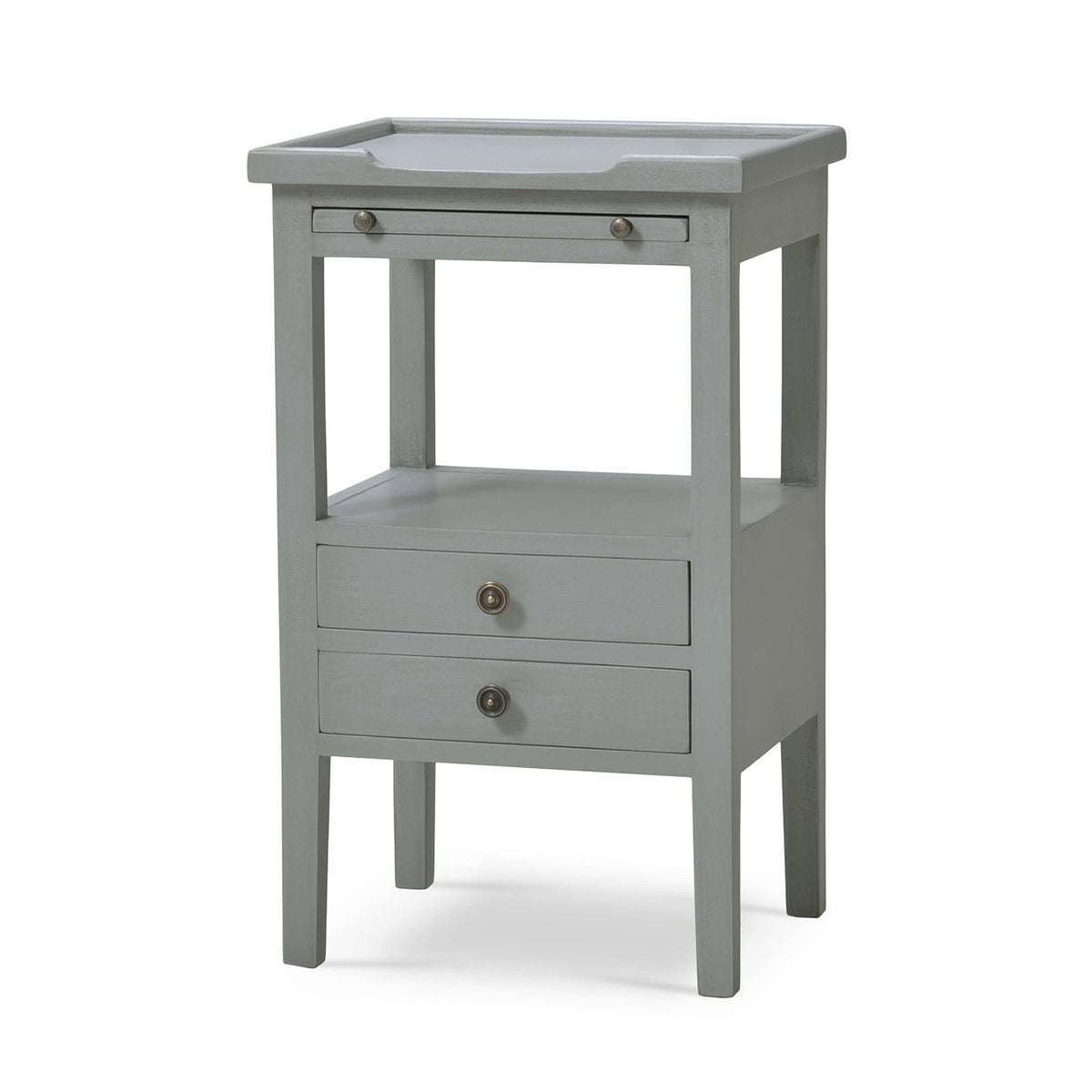 Discover the Charm of Our Country Style Side Table in Charleston Gray ...