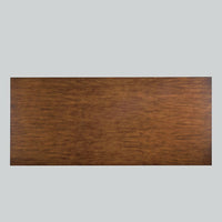 Top view of dining table surface texture.