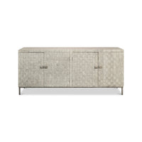 Front view of Cubist sideboard with four doors.