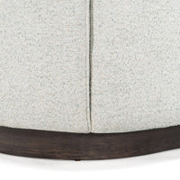 Curved Bouclé Sofa - Coastal Breeze, view 6