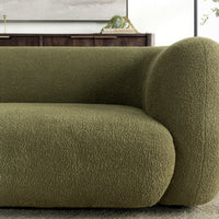 Curved Sofa with Low Profile, view 6
