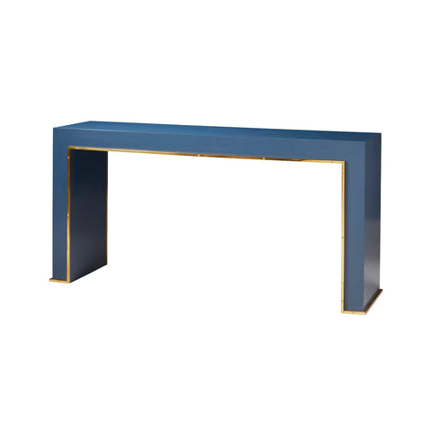 Custom Modern Painted Console Table