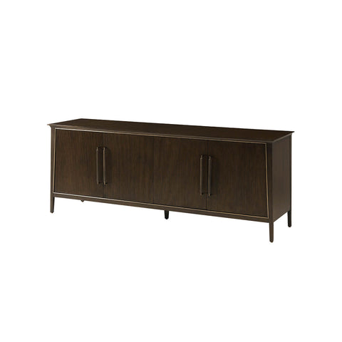 Dark Mid Century Credenza