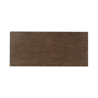 Top view showing the surface texture of side cabinet.