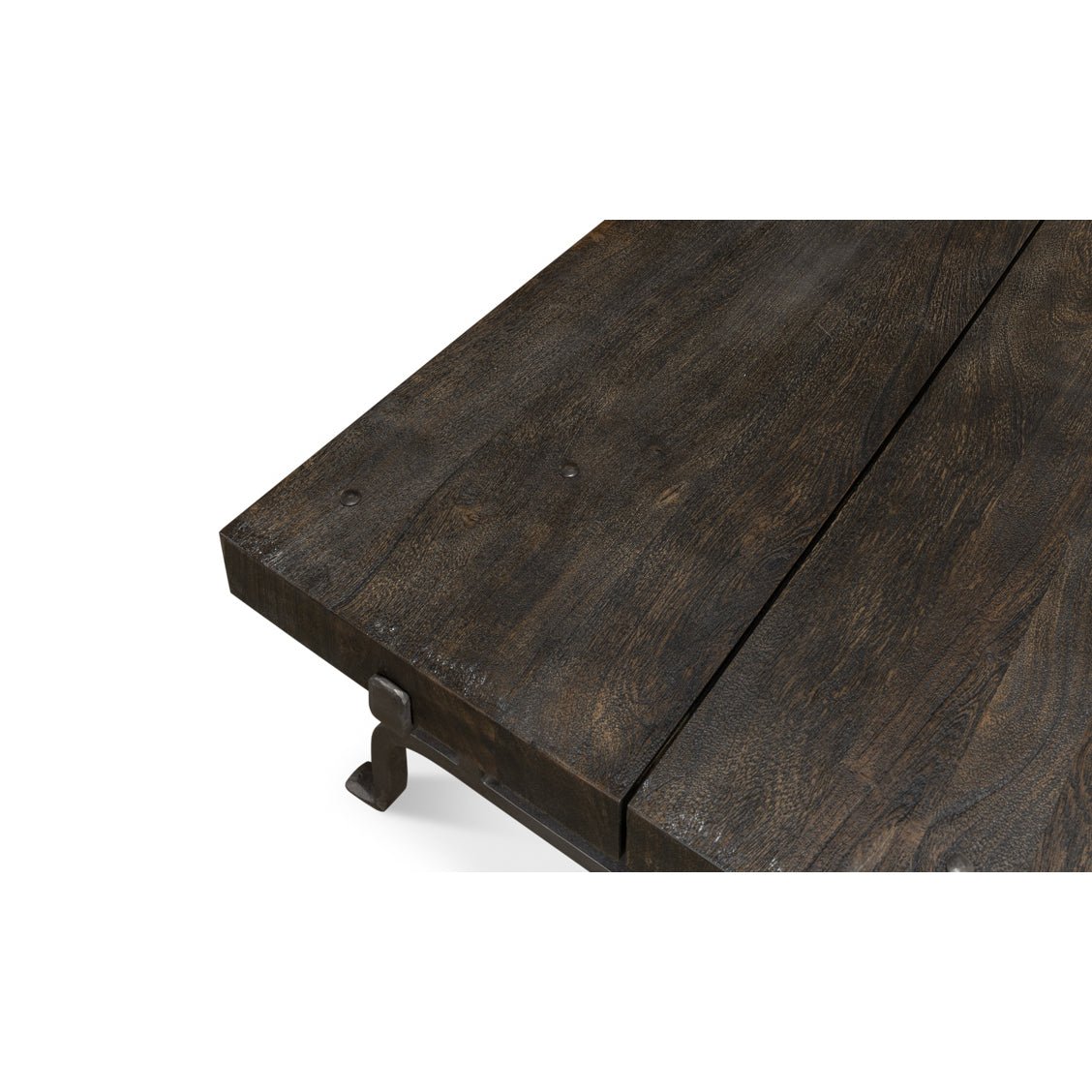 Close-up of table wooden top surface