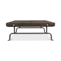 Lower angle view of table side profile