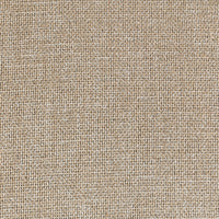 Detail of beige sectional upholstery showing its fine woven texture