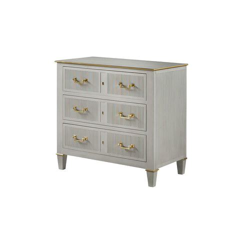 Dutch Transitional Painted Bedside Chest