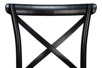 Bistro Dining Chairs in Black Bentwood with Cane Seats, Sets of 2 - view 9