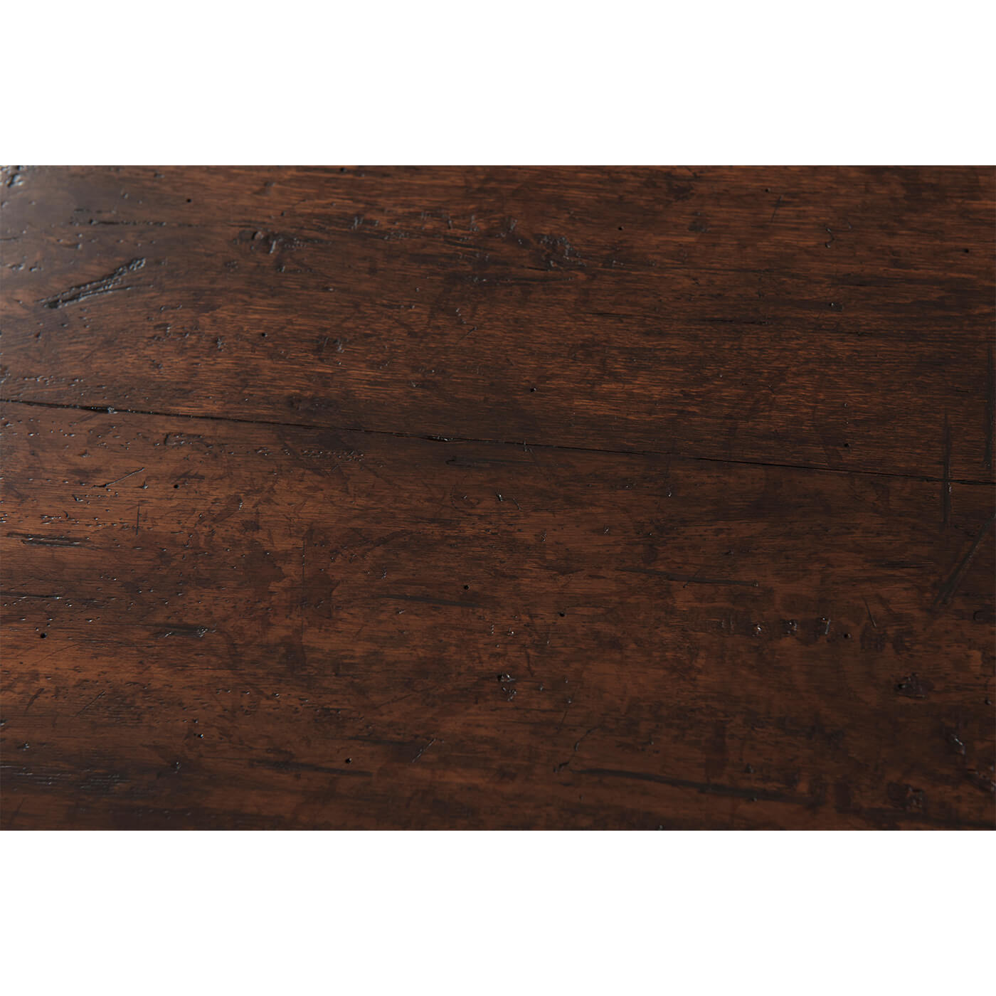 Early English side table, detailed wood grain texture.