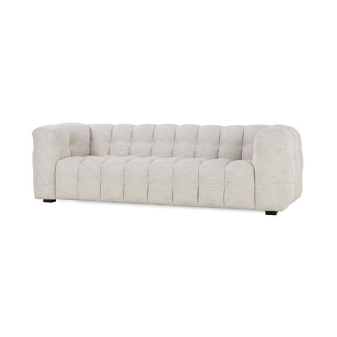 Biscuit-Tufted Sofa - Beige