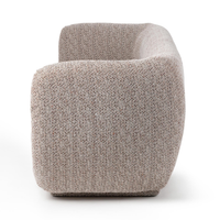 Curved Tuxedo Sofa - Brick, view 3