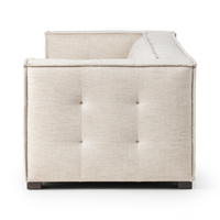 Tailored Upholstered Sofa - Beige, view 3