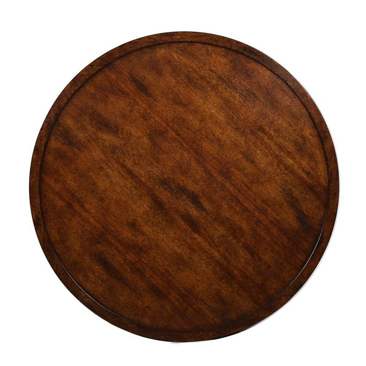 Top view of Empire style round side table.