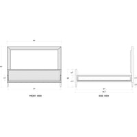 English Coastal Modern King Bed - English Georgian America