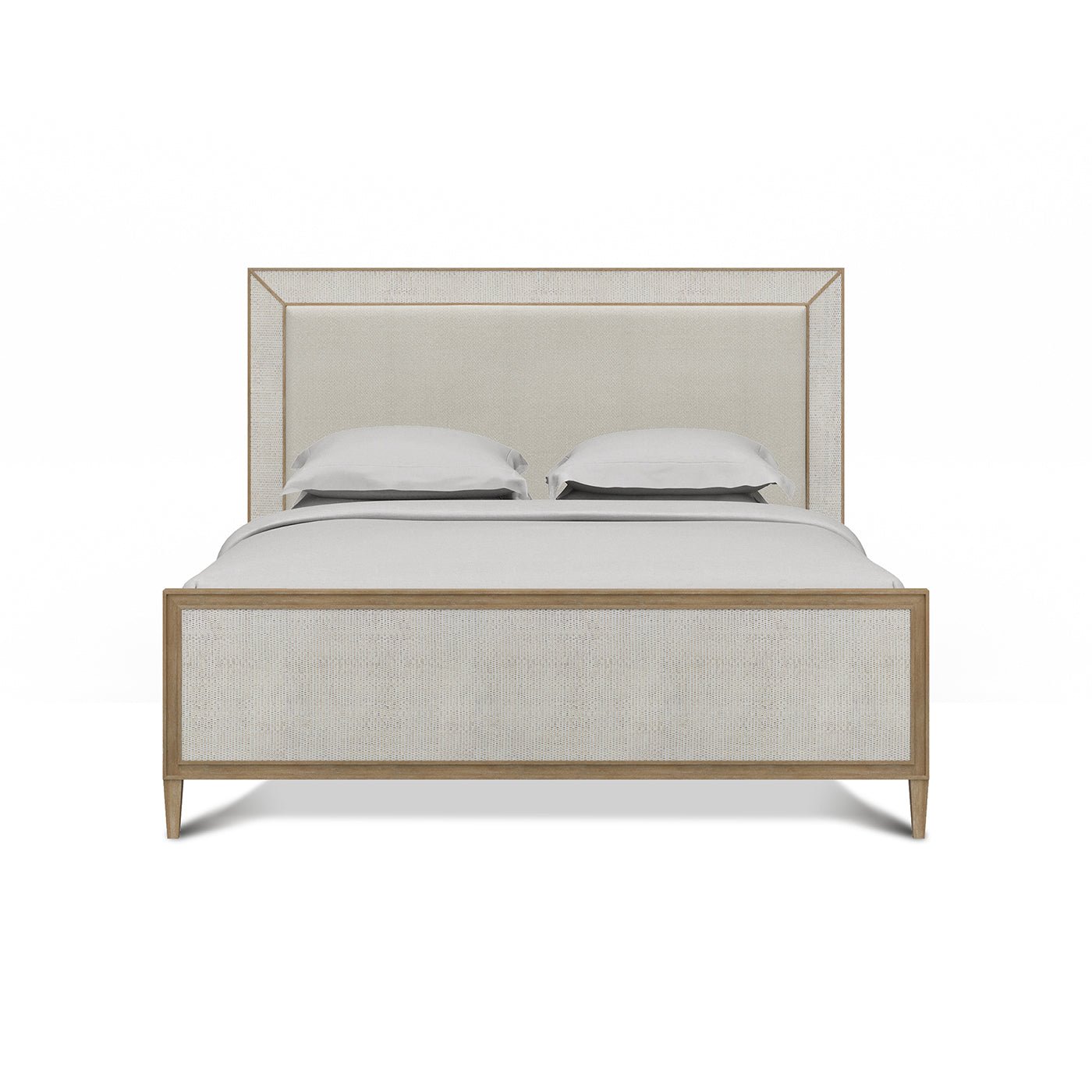English Coastal Modern King Bed - English Georgian America