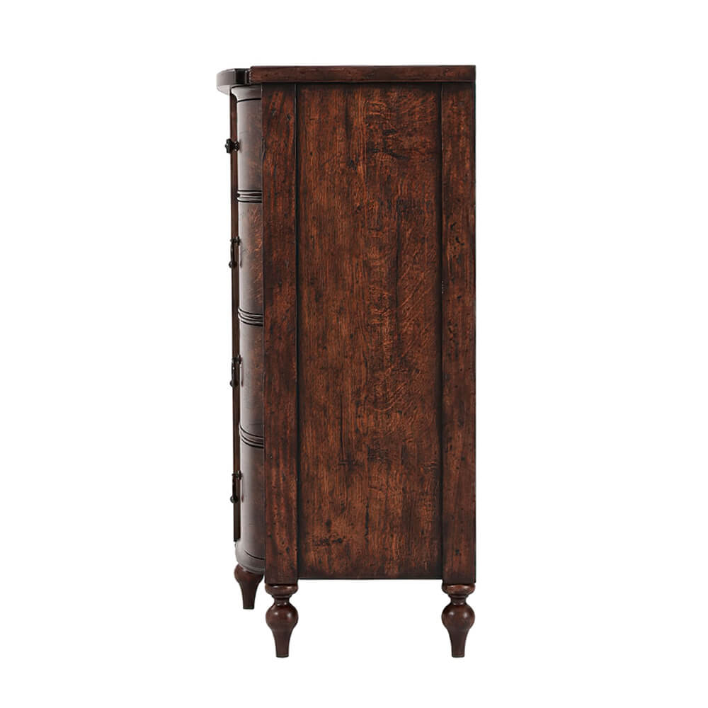 Side view of English Country Style Dresser.