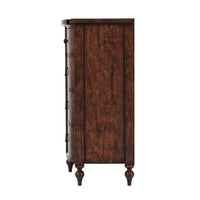 Side view of English Country Style Dresser.