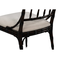 Faux Bamboo Dining Chairs in Ebony, Sets of 2 - view 7