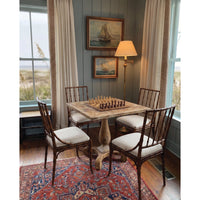 Faux Bamboo Dining Chairs in Warm Tobacco Brown, Sets of 2 - view 7
