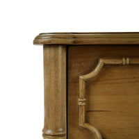 Faux Bamboo Hollywood Regency End Table - English Georgian America