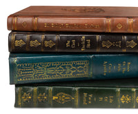 Rebound Leather Book Set in Mixed Colors, Set of 12 - view 6