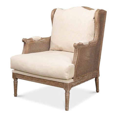 French Caned Armchair