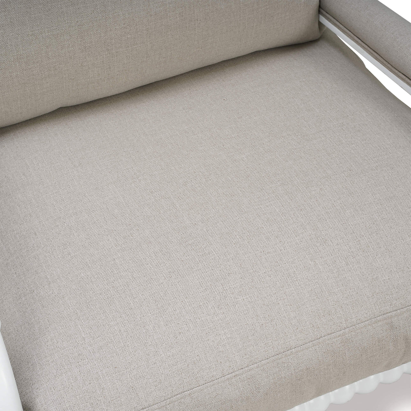 Seating area of French Country Bobbin Armchair cushion.