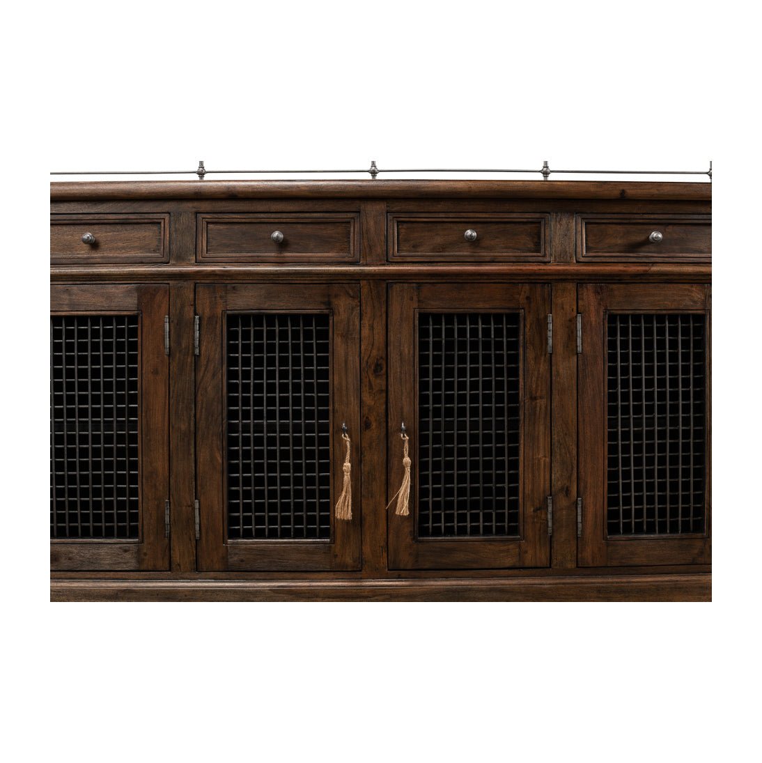 Drawer and door detail on French Country Buffet.