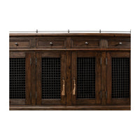 Drawer and door detail on French Country Buffet.